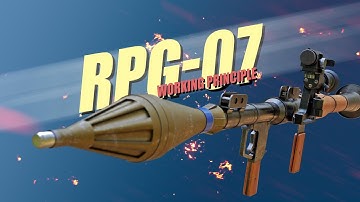 How RPG 7 work? | RPG 7 Anti-armor weapon