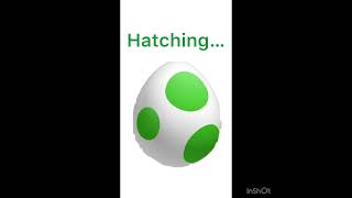 You got a Yoshi egg!! (Yoshi egg brought back!!)￼
