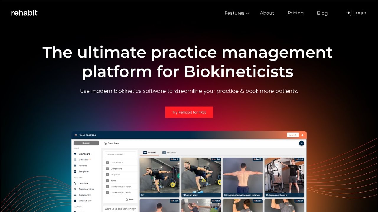 How Rehabit Streamlines Your Biokinetics Practice - YouTube