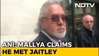 Met Finance Minister Arun Jaitley Before Leaving India, Says Vijay Mallya
