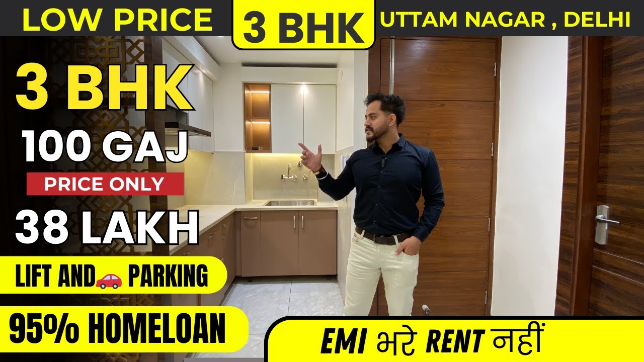 Affordable 3 BHK Luxury Flat in Delhi | Property in Delhi | Sachdeva Homes | Builder Floor In Delhi