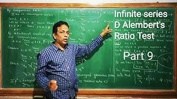 Real analysis Infinite series Alembert