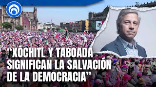 La democracia está amenazada por el mal gobierno de Morena: Claudio X. González