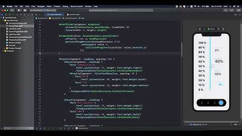 SwiftUI 2.0 Smart Home(Custom Vertical Slider) Part 3