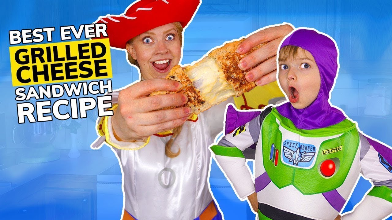 BEST EVER Grilled Cheese Sandwich Recipe from Disney World's Toy Story