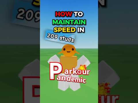 How To Maintain Your Speed in Parkour Pandemic