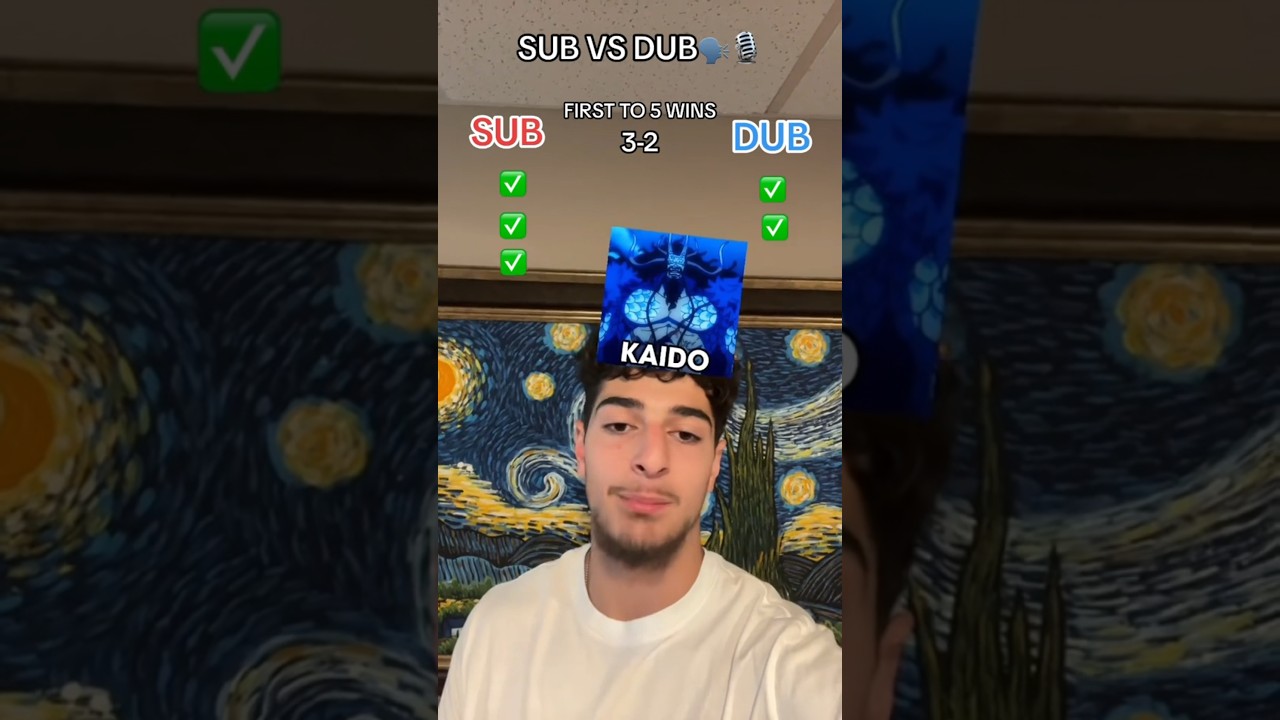 РЕШАЮ, ЧТО ЛУЧШЕ: САБ ИЛИ ДУБЛИКАТ🗣️🎙️ 