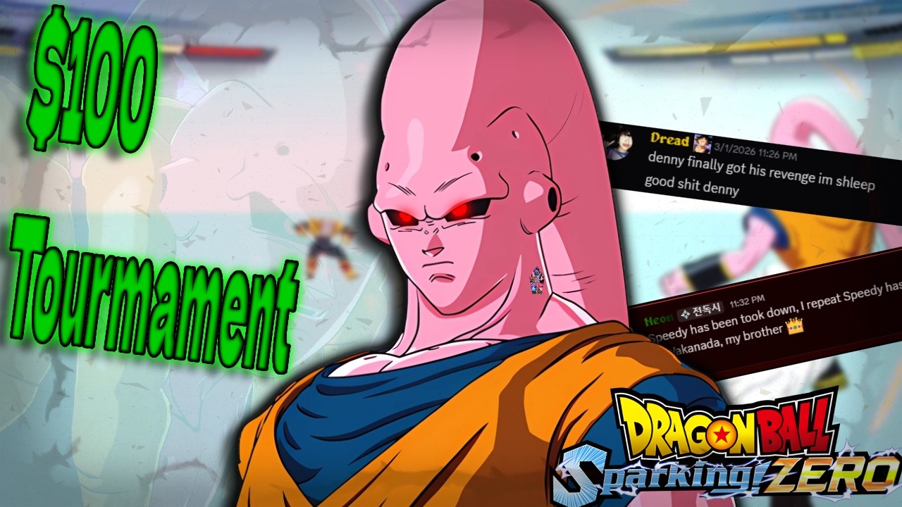 Is Denny Smurf the best Player of all TIME? Sparking Zero $100 Tournament. New Era has come!