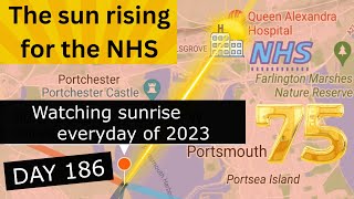 NHS Birthday Sunrise #nhs75