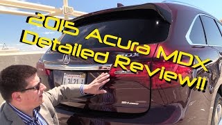 2015 Acura MDX DETAILED Review and Road Test