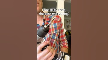 How to turn your Hex wrench into a power tool! #tools #diy #tips #hacks #ikea