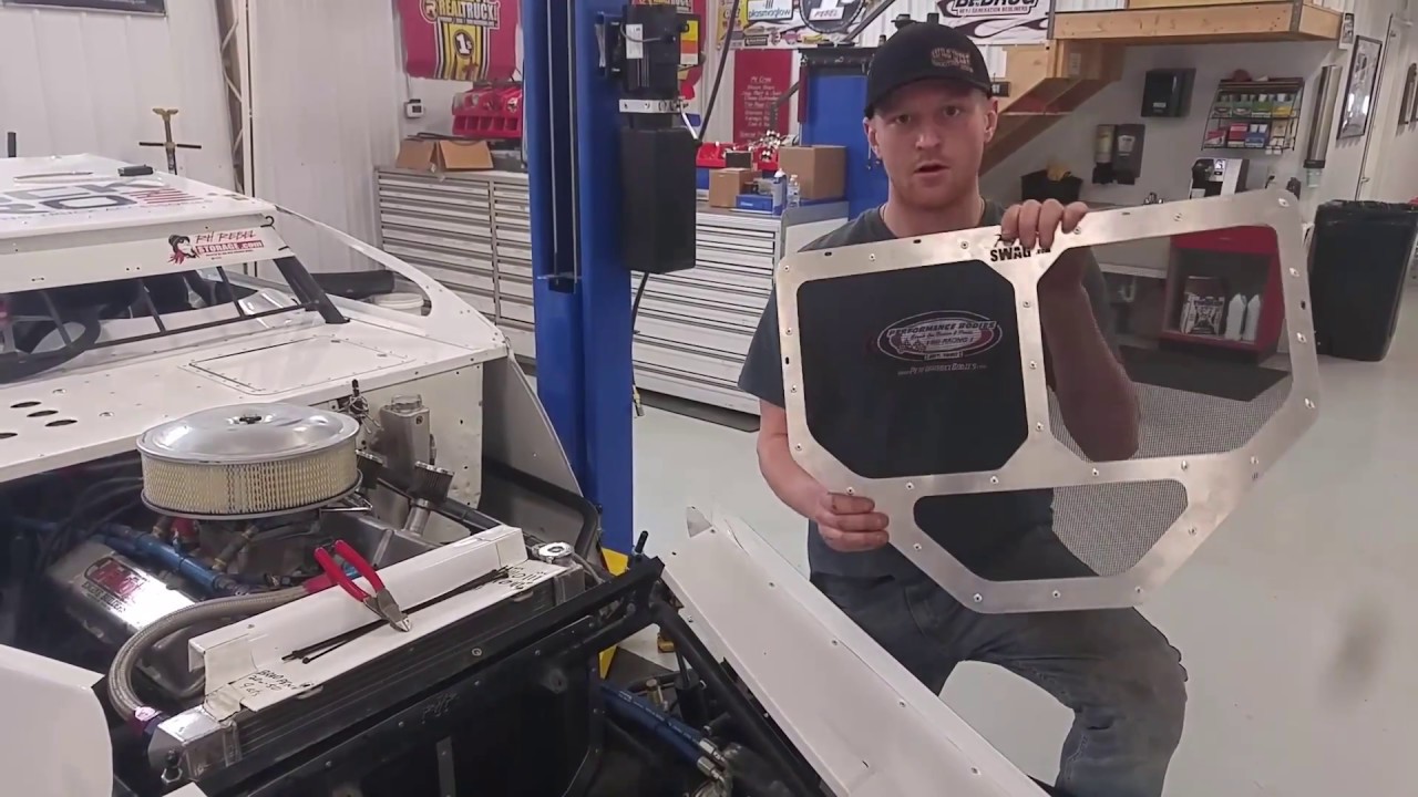 RHR Modified Radiator Screen Mud Shredder - Installation Demo - YouTube