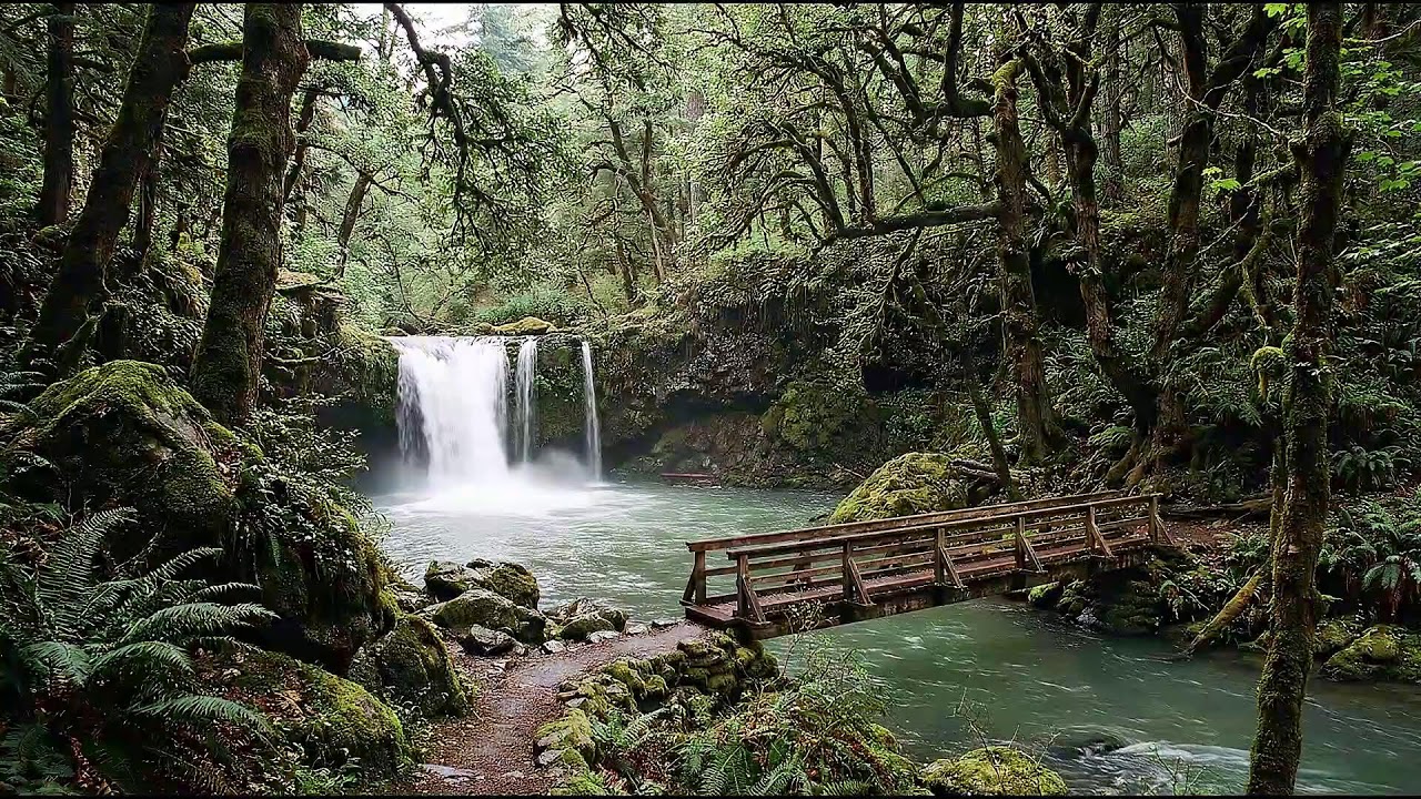 Calming Piano & Water Sounds 🌹 Relaxation for Sleep, Healing & Inner Peace,sleep healing 3