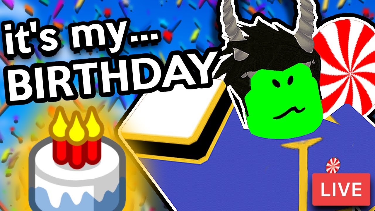 LIVE🔴IT'S MY BIRTHDAY!!!!! 🎂🎉🎉(birthday stream - come celebrate with us!)