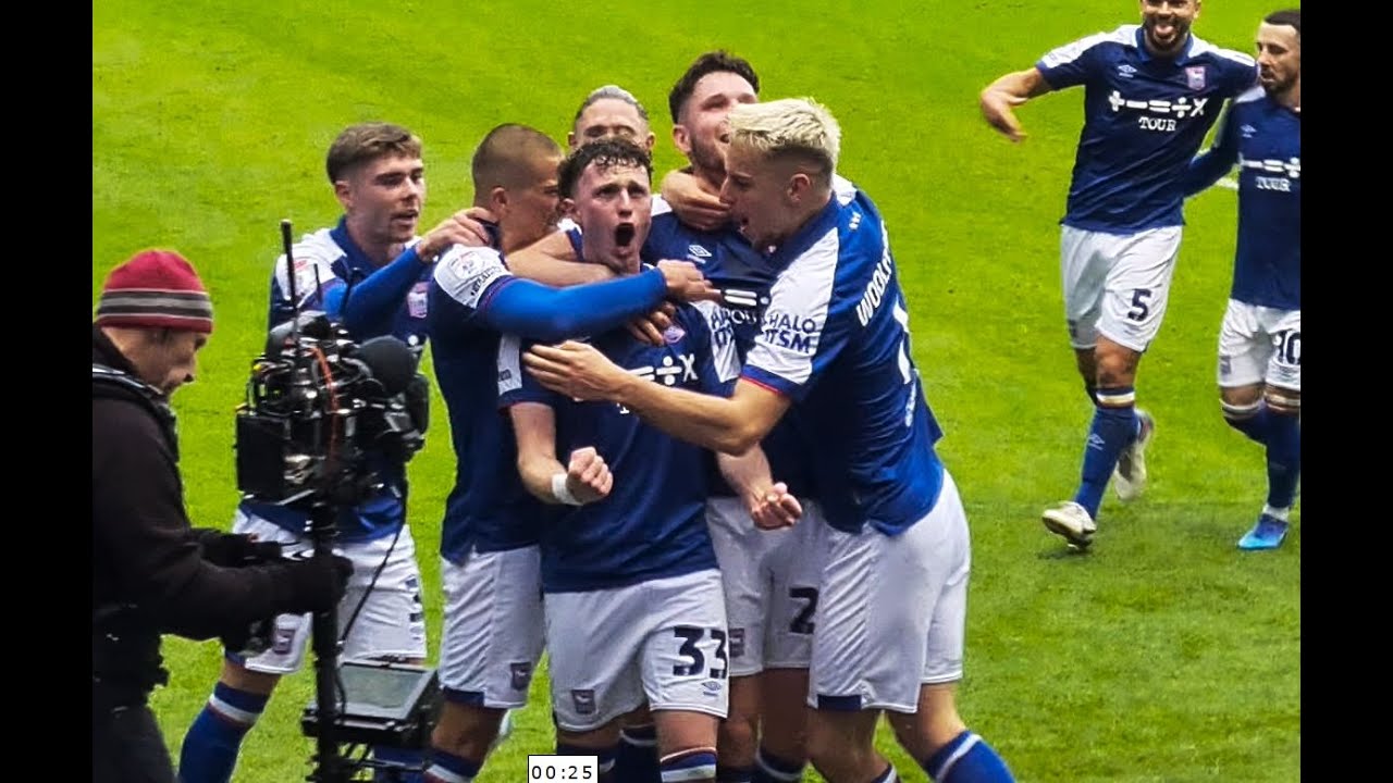 Ipswich 2 2 Norwich Nathan Broadhead Goal December 2023 YouTube