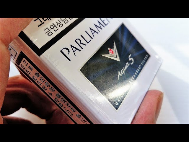 Parliament Cigarettes - Recessed Filter (Aqua Blue)