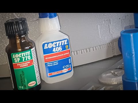 Večerníček pro kutily - 54 - PCTG filament a jeho lepení s Loctite SF 770 a Loctite 406