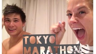 Running in the Tokyo Marathon!