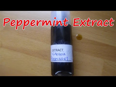 Paano gumawa ng Peppermint extract|Paano gumawa ng Herbal Extract