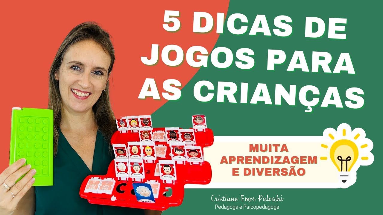 5 Dicas de Jogos para as crianças aprenderem e se divertirem muito! # ...