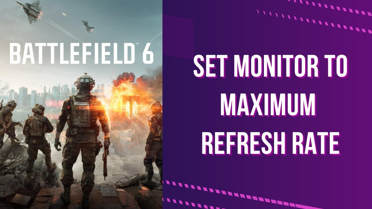 How to Set Monitor to Maximum Refresh Rate Hertz to Get Max FPS - YouTube