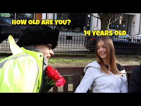 Creepy Grandpa Tries To Rizz Up a 14 Year Old On Valentines…