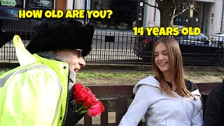 Creepy Grandpa Tries To Rizz Up a 14 Year Old On Valentines…