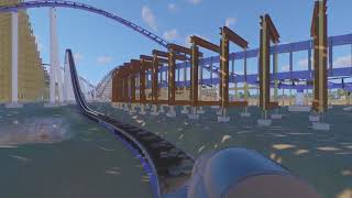 Fancy Fun Too | Vekoma® Top-Gun | Front Row POV | Planet Coaster® 2 | PlayStation® 5