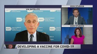Dr. Fauci on masks mandate, COVID vaccine development