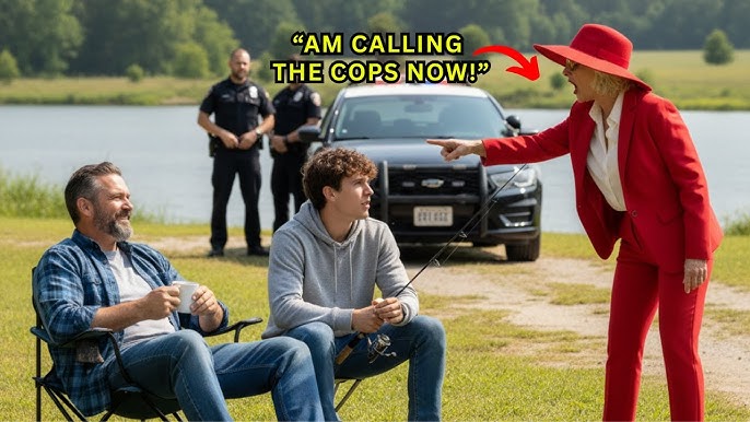 HOA Karen Called Cops on My Son Fishing in Our Lake — Unaware He's the New  Wildlife Warden Chief! - YouTube