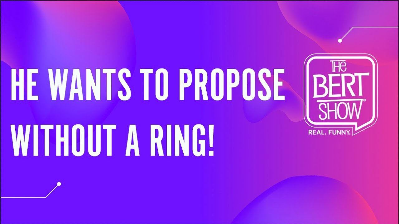 Can You Propose Without A Ring? YouTube