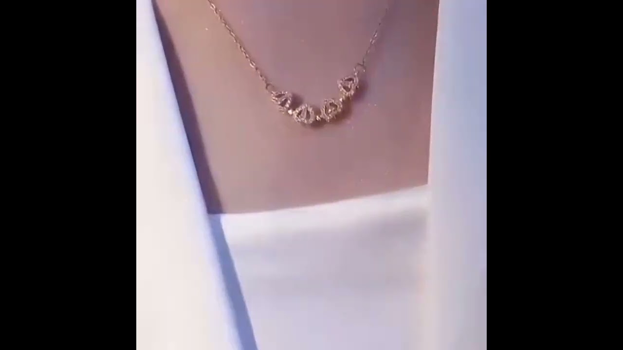 Heart Crafted Gifts: Trending Magnetic Clover Pendant Necklace with Clover Ring! Shop Now! 