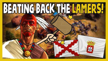 Beating Back the Lamers with Haudenosaunee! | Age of Empires 3: Definitive Edition