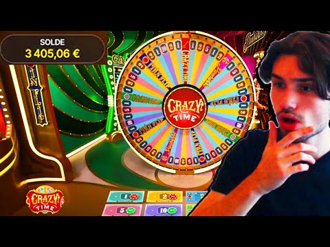 Découvrez l'excitation de Crazy Time : Jouez au casino en ligne en France dès maintenant