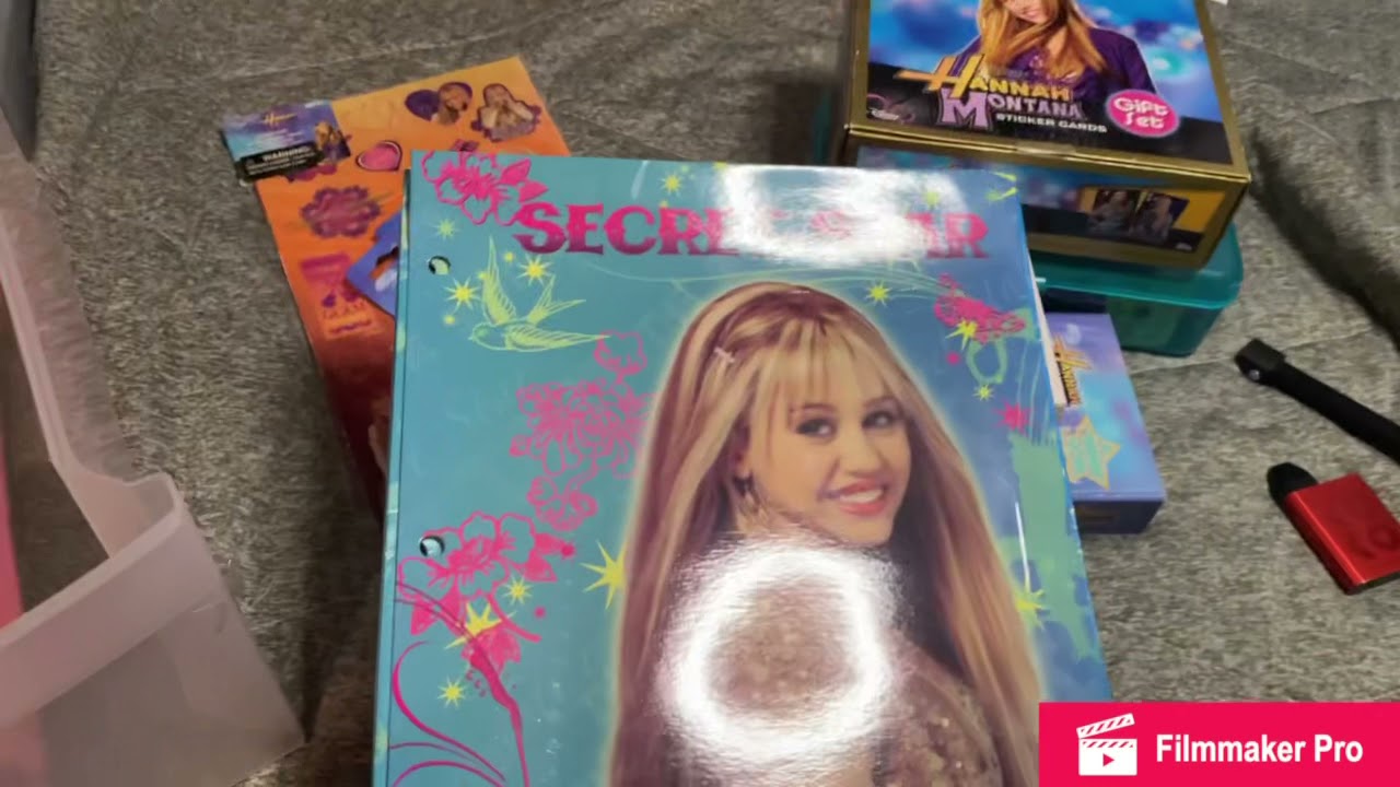 my hannah montana collection!