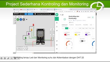WokWi dan Blynk Contoh Project Sederhana