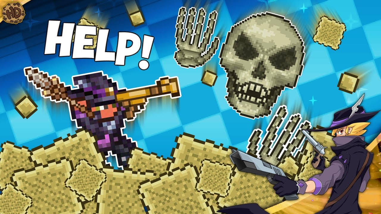 Using the SANDGUN went as expected in MASTER MODE Terraria... YouTube