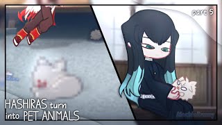 Hashiras Turns Into Animals Part 3 Original Gacha Kny Au Demon Slayer