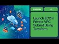 Create Private VPC &amp; EC2 Using Terraform | AWS Networking Hands On Real Project