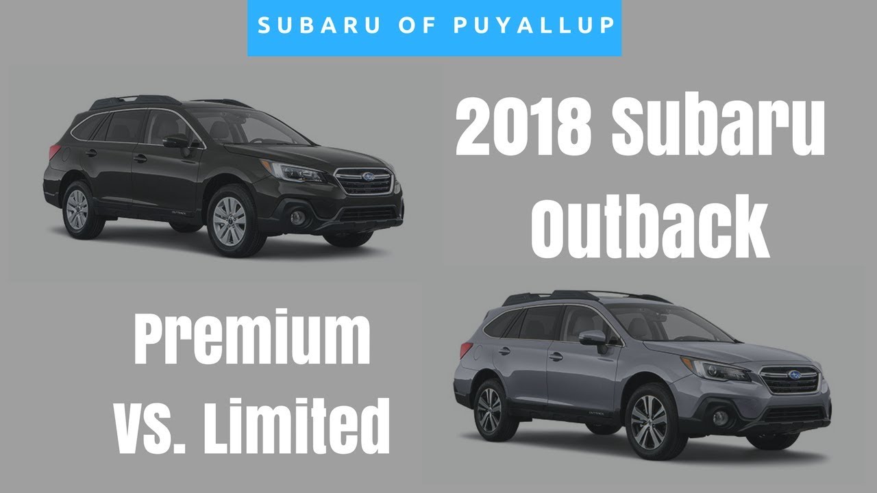 Subaru Model Comparison Chart