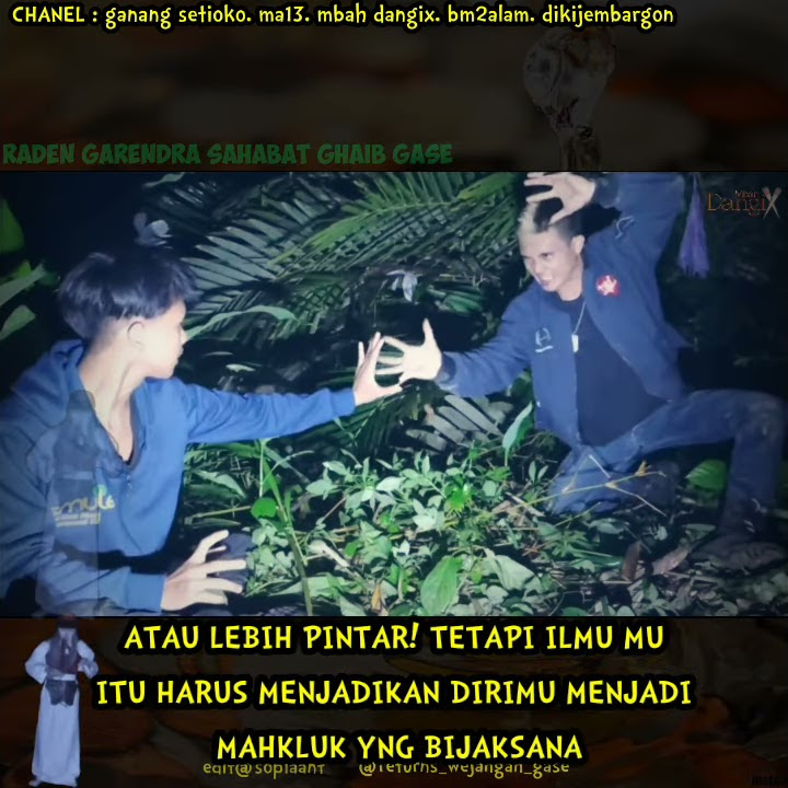 🔴story wa nasihat Raden Garendra || Story wa wejangan ganang setioko