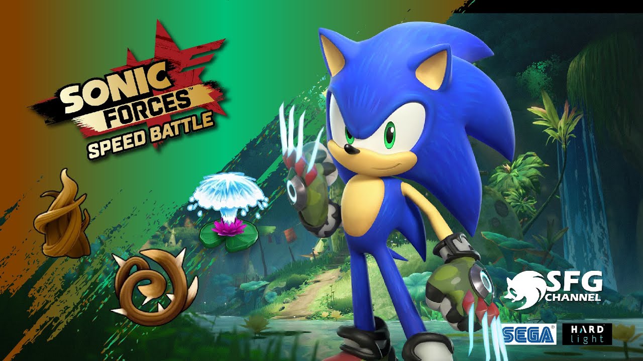 Sonic Forces Speed Battle - Boscage Maze Sonic Showcase Gameplay - YouTube