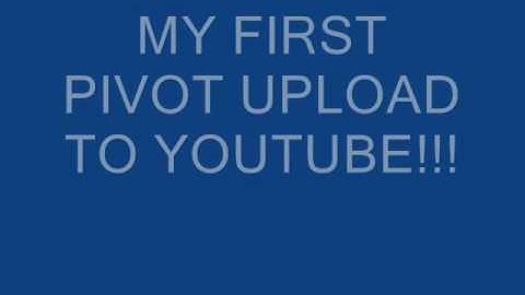 MY FIRST PIVOT ANIMATION