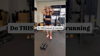 Do THIS instead of running #fullbodyworkout #fitness #weightloss