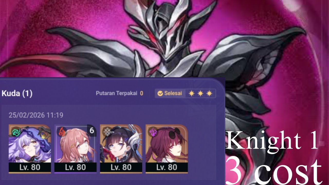 DOT 3 Cost vs Dark Sam | 0 Cycle Knight Anomaly Arbitration | Honkai Star Rail