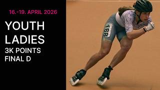 ⚡ Youth Ladies 3K Points Race | Intense D Final Action | Geisingen 202 screenshot 3