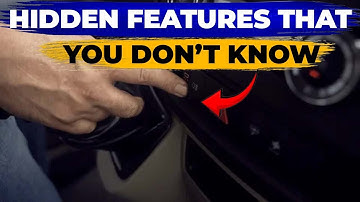 23 HIDDEN Car Features You’ll REGRET Not Using Sooner