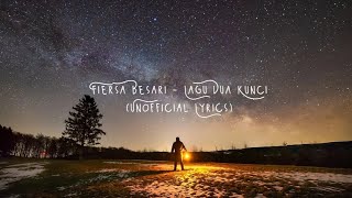 Fiersa Besari - Lagu Dua Kunci (Unofficial Lyrics)