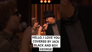 I would buy a full album of Jack Black covers. #thedoors #jackblack #boygeorge