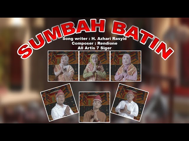 SUMBAH BATIN - SONGWRITER : H. AZHARI RASYID class=